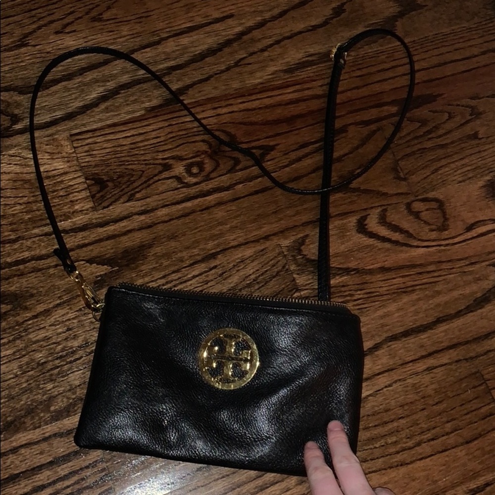 Tory Burch Black Leather Purse
